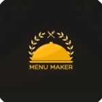 menu maker android application logo